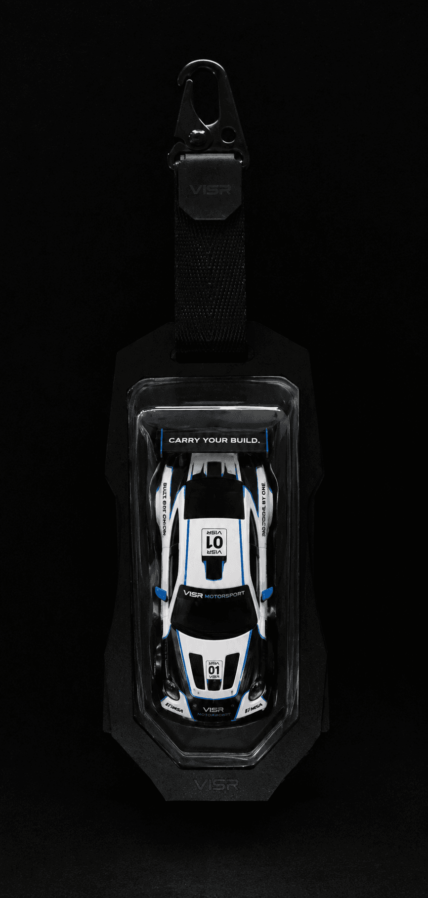 VISR Carry arriving as a complete portable exhibition for a diecast collection